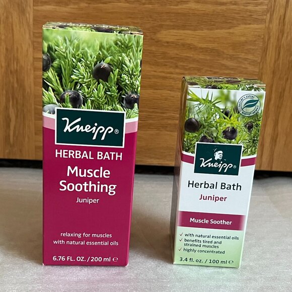 KNEIPP -- Herbal Bath Muscle Soother - Juniper -- Set of 2 - Picture 1 of 10